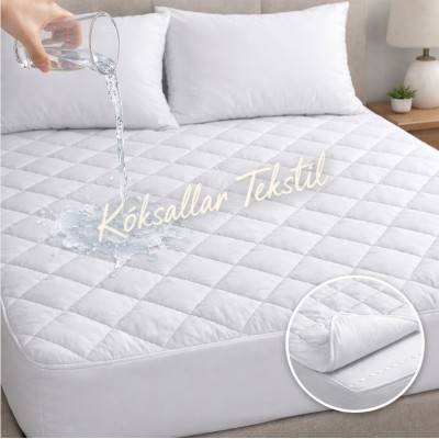 Sıvı Geçirmez Kapitone Alez 100x200 cm %100 Pamuk 57 Tel